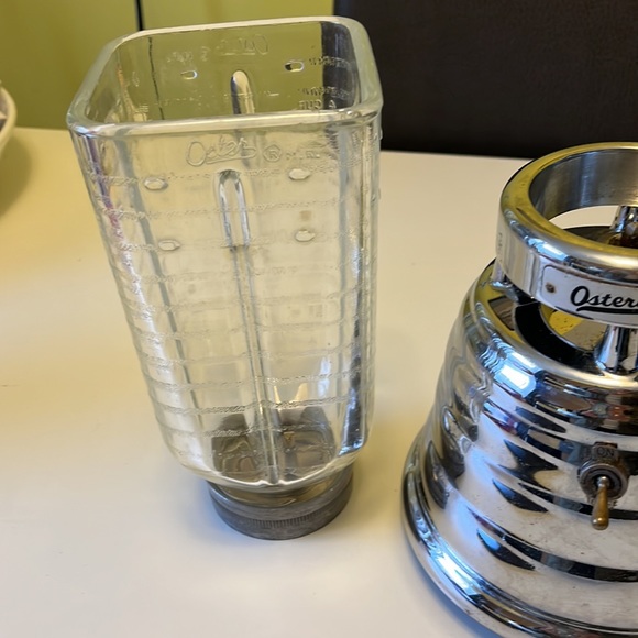 Vintage 1950s John Oster Osterizer White Beehive Blender Model 10 . - Picture 7 of 13